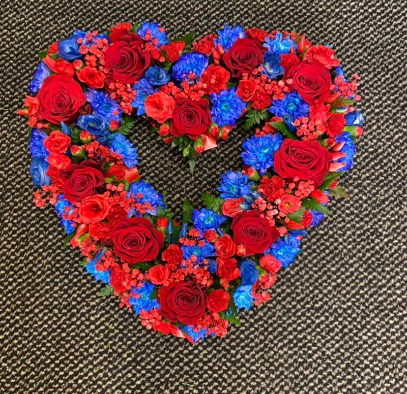 A bunch of flowers